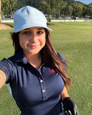 Sabina Rodenburg, golfpro bij Tespelduyn
