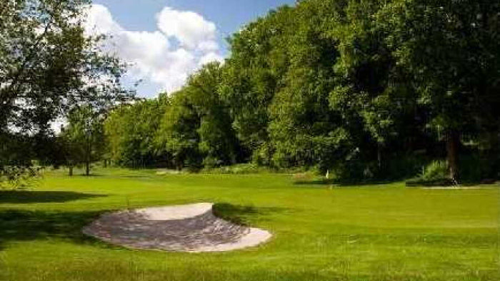 Pieter Hendriks tijdens de GVB-cursus bij Dutch Golf Hattem