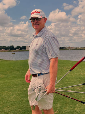Alexander van Beek, golfpro bij Drentsche Golf & Country Club